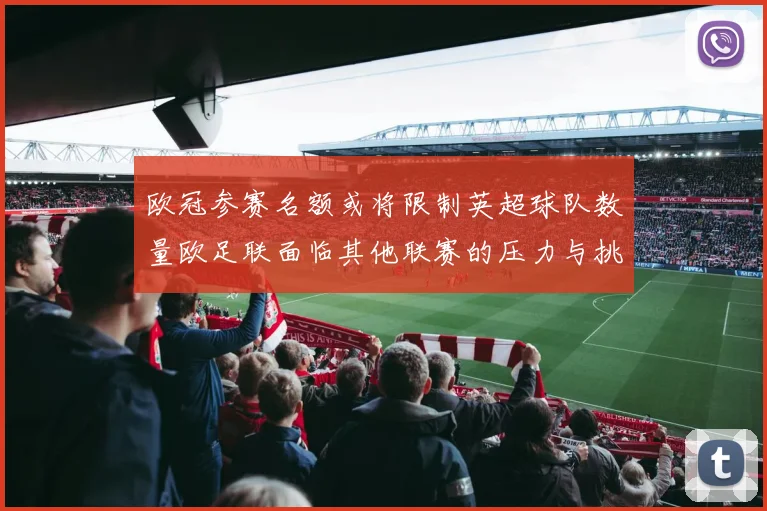 欧冠参赛名额或将限制英超球队数量欧足联面临其他联赛的压力与挑战